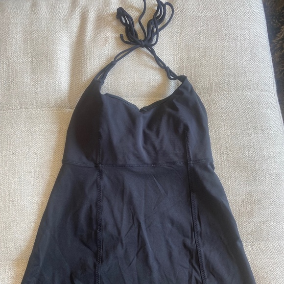 Lululemon Black Halter Yoga Top - Picture 2 of 2